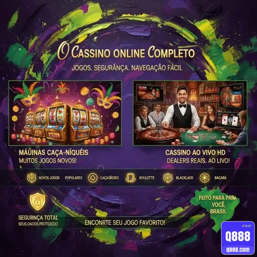 q888 - interface premium - Cadastro na Plataforma